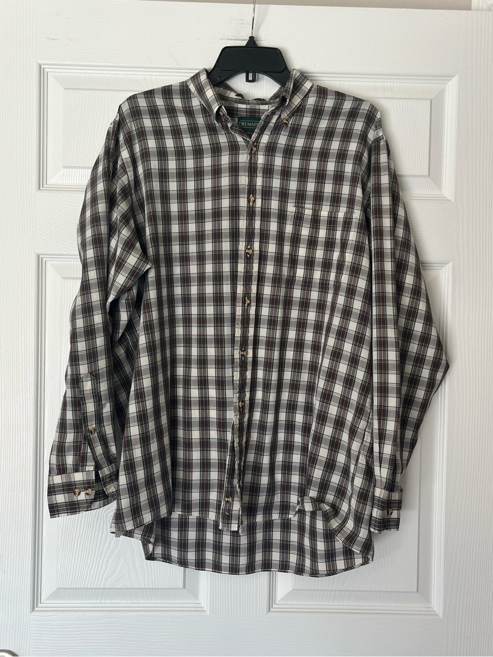 NWOT Neil Martin Plaid Button Down Shirt